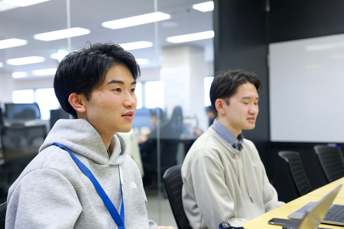 業務中の雰囲気