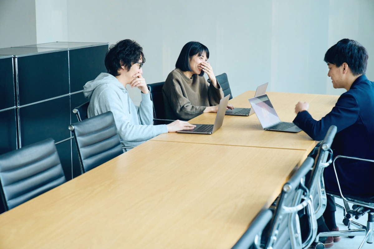 業務中の雰囲気