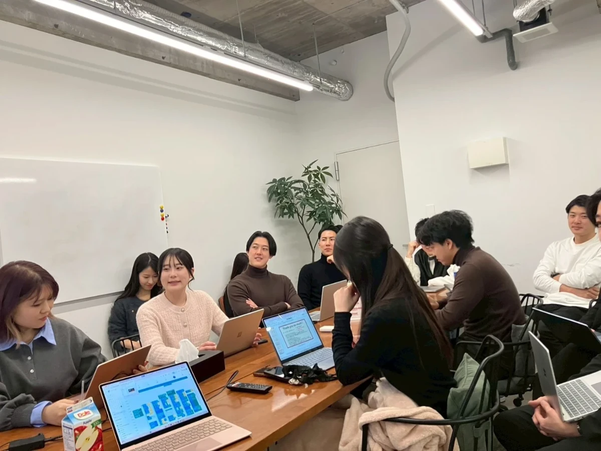 業務中の雰囲気