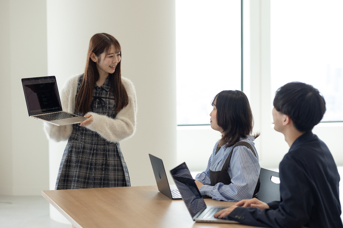 業務中の雰囲気